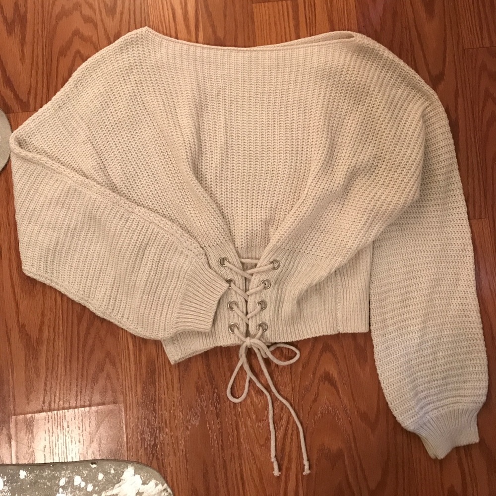 Beige sweater